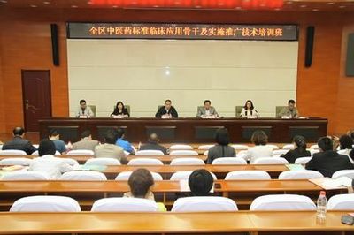 全區(qū)中醫(yī)藥標準臨床骨干及實施推廣技術(shù)培訓班圓滿結(jié)束，中醫(yī)藥信息化邁出新步伐